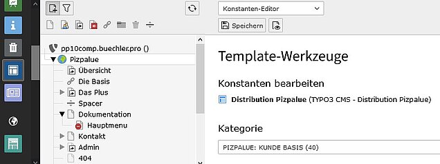 Menü mit Konstant-Editor anpassen